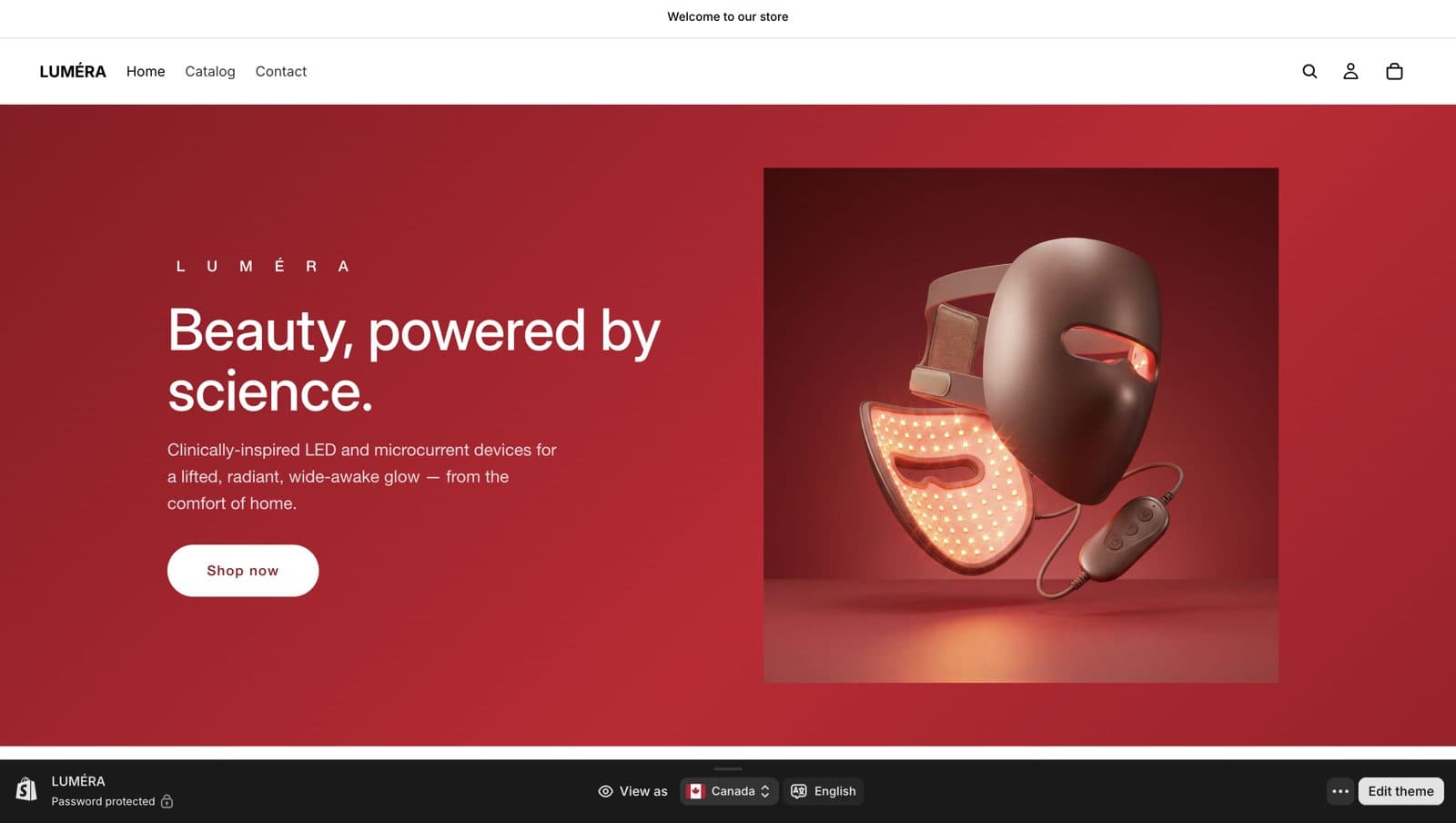 Luméra website